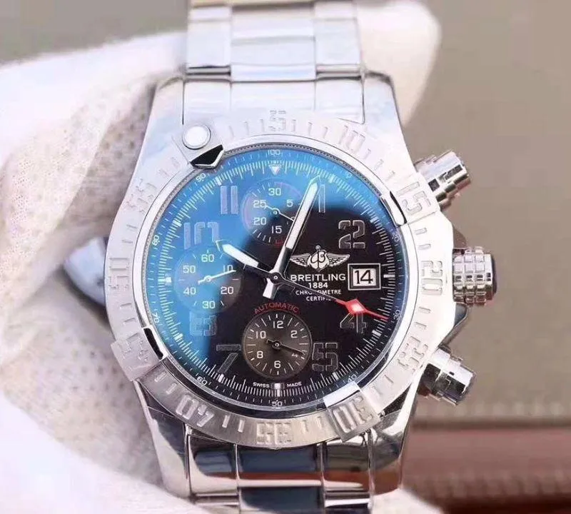 Breitling Avenger II A1338111.BC32.170A GF Factory 1:1 Best Edition Replica Watch Swiss ETA7750